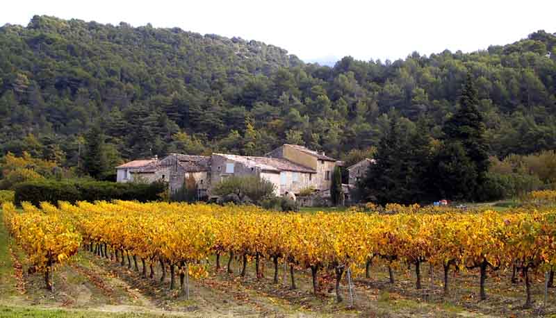 Entrachaux, Provence okt. 2002. Fotograf: Lars Andersen