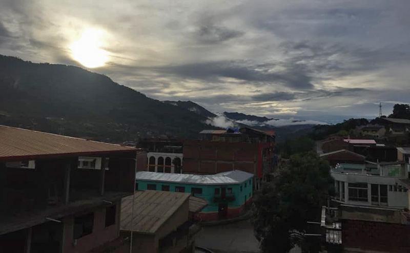 Then the sun finally came out after five days of rain! Caranavi, Yungas, Bolivia  february 2, 2019. Photographer; Nikolaj Kleissl