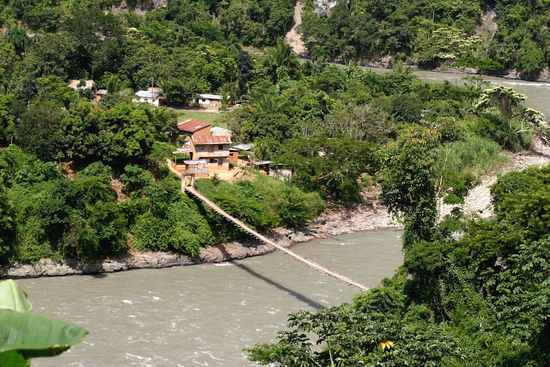 Rio Coroico between Caranavi and Guarnay, Yungas. d. 18 February 2008. Photographer: Lars Andersen