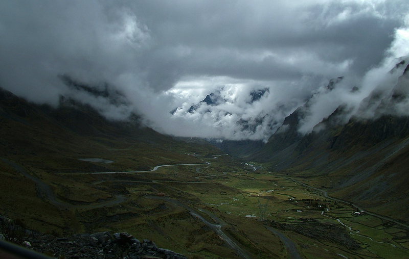 La Cumbre Pas 4500 m., Yungas, Bolivia d. 31 december 2004. Photographer: Lars Andersen