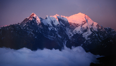 Goseikund. Langtang, Nepal i 4100 m. November 1995. Fotograf: Lars Andersen